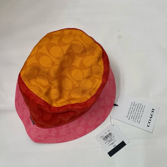Coach Colorblock Signature Bucket Hat - Picture 7 of 9